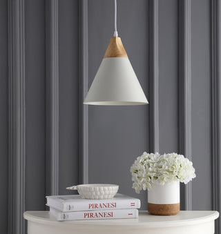 Safavieh Cila PND4030D White / Natural Lamp Room Scene Off Feature