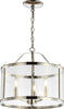 Safavieh Jude PND4041A Nickle Lamp Main On