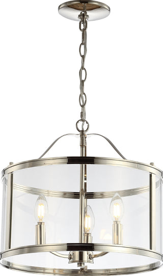 Safavieh Jude PND4041A Nickle Lamp Main On