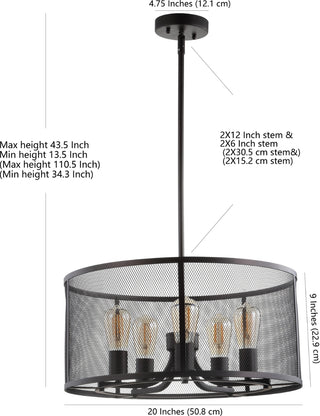 Safavieh Kane PND4049A Brass Lamp main image