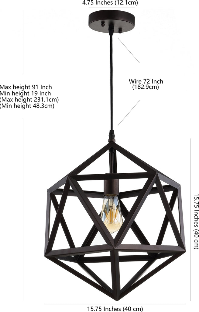 Safavieh Sergio PND4051A Brass Lamp main image