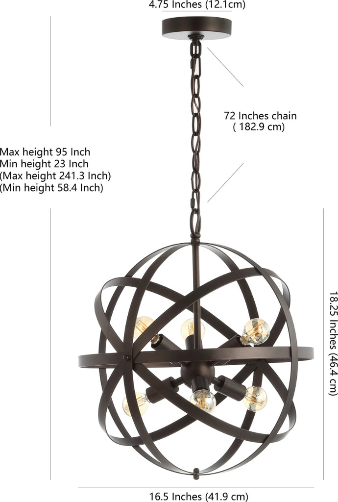 Safavieh Brycen PND4053A Brass Lamp main image