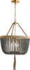 Safavieh Adra PND4084A Grey Lamp Main On