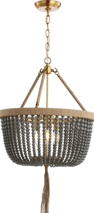 Safavieh Adra PND4084A Grey Lamp Main On