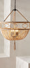 Safavieh Whitley PND4085A Natural / Bronze Lamp Room Scene On Feature
