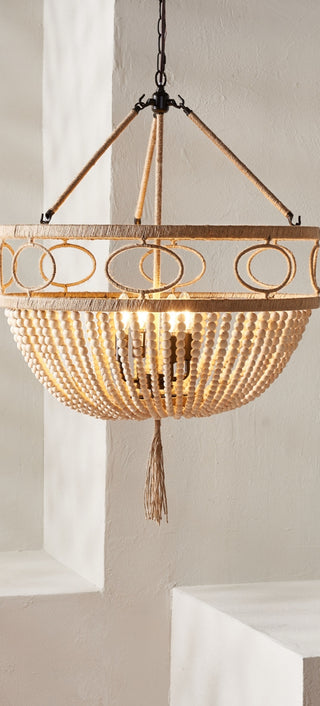 Safavieh Whitley PND4085A Natural / Bronze Lamp Room Scene On Feature