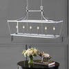 Safavieh Aroris PND4093B Chrome Lamp Room Scene On Feature