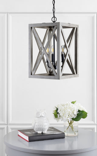 Safavieh Rabea PND4097A Black Lamp Room Scene Off Feature