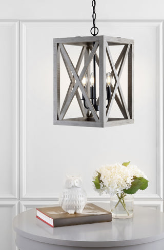 Safavieh Rabea PND4097A Black Lamp Room Scene On Feature