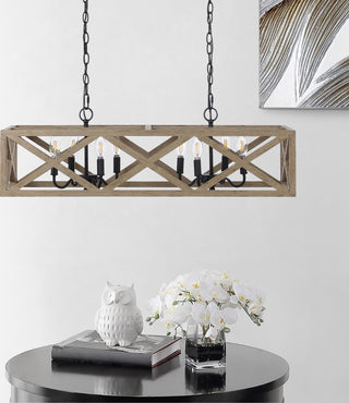 Safavieh Quentin PND4100A Black Lamp Room Scene Off Feature
