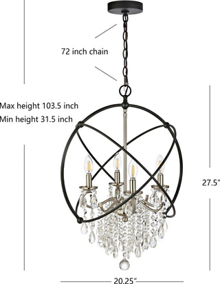 Safavieh Sabina PND4101A Bronze Lamp main image