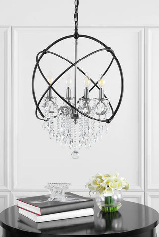 Safavieh Sabina PND4101A Bronze Lamp Room Scene Off Feature