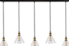 Safavieh Presta PND4110A Black / Gold Lamp Main Off