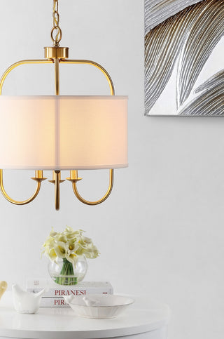 Safavieh Jemmi PND4119A Brass Lamp Room Scene On Feature
