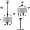 Safavieh Jemmi PND4119B Black Lamp main image
