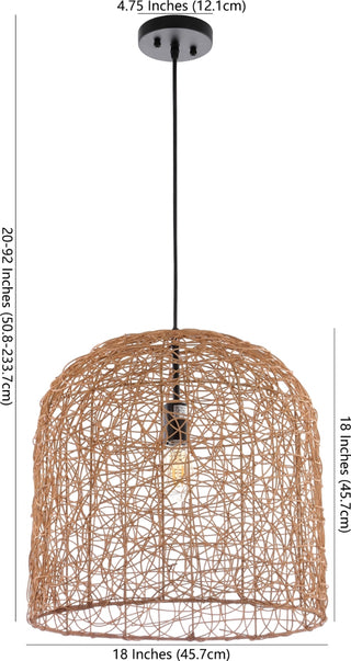 Safavieh Bianco PND4122A Natural Lamp main image