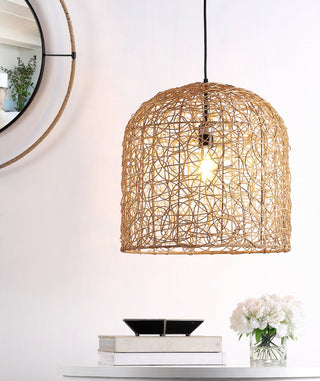 Safavieh Bianco PND4122A Natural Lamp Room Scene On Feature