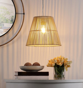 Safavieh Senya PND4127A Natural Lamp Room Scene On Feature