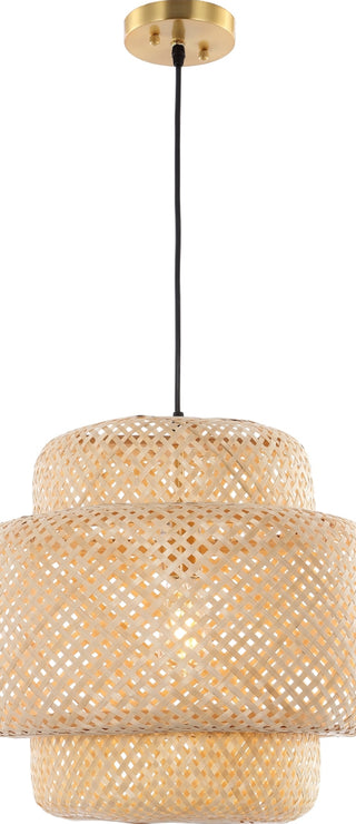 Safavieh Klara PND4128A Natural Lamp Main On