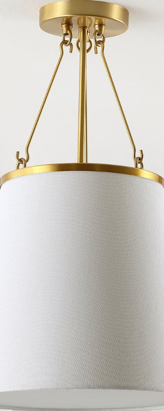 Safavieh Valor PND4133A Gold / White Lamp Room Scene Off Feature