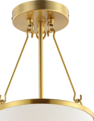 Safavieh Valor PND4133A Gold / White Lamp main image