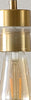 Safavieh Warden PND4134A Gold / Clear Lamp main image
