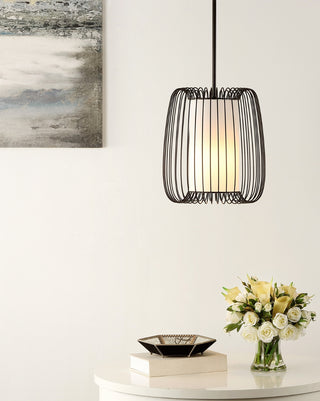 Safavieh Yumi PND4135A Bronze Lamp Room Scene On Feature