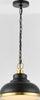 Safavieh Bastion PND4137A Black / Brass Lamp Main On
