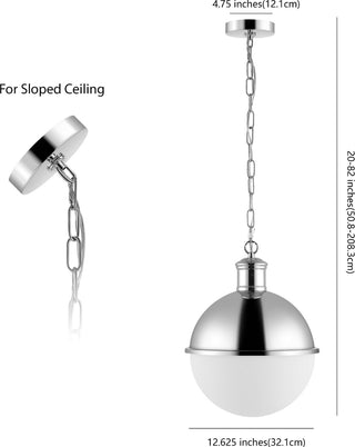 Safavieh Daylily PND4139B Chrome Lamp main image