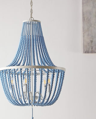 Safavieh Elanie PND4140A Blue Lamp Room Scene Off Feature