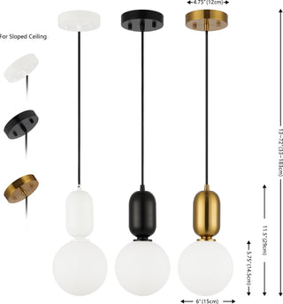 Safavieh Amagiri PND4141A Black Lamp main image