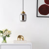 Safavieh Ethyx PND4143A Smoke Grey / Brass Lamp Room Scene Off Feature