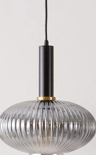 Safavieh Zeon PND4150A Smoke Grey / Black Lamp Room Scene Off Feature