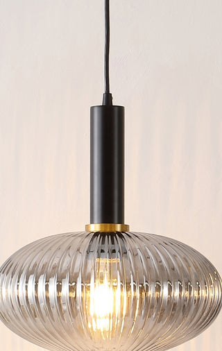 Safavieh Zeon PND4150A Smoke Grey / Black Lamp Room Scene On Feature