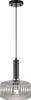 Safavieh Zeon PND4150A Smoke Grey / Black Lamp main image