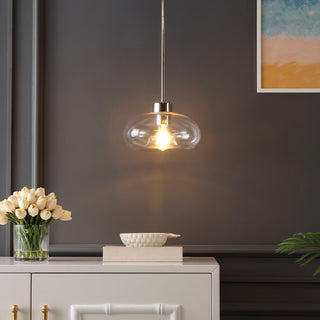 Safavieh Wessley PND4152A Clear / Nickel Lamp Room Scene On Feature