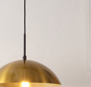 Safavieh Jorden PND4157A Brass / Black Lamp Room Scene On Feature