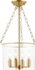 Safavieh Dahye PND4159A Clear / Brass Lamp Main On
