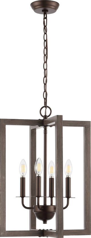 Safavieh Winter PND4164A Walnut / Oil Rub Bronze Lamp Main Off
