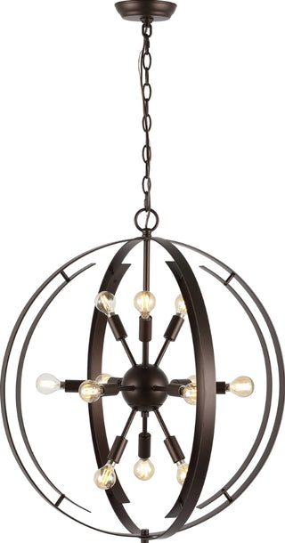 Safavieh Syosset PND4165A Oil Rub Bronze Lamp Main On
