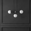 Safavieh Collier PND4167A Black / Nickel Lamp Room Scene Off Feature