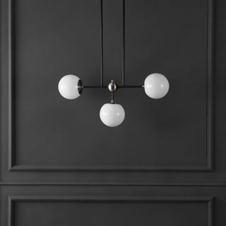 Safavieh Collier PND4167A Black / Nickel Lamp Room Scene Off Feature