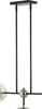Safavieh Collier PND4167A Black / Nickel Lamp Main Off