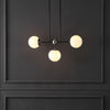 Safavieh Collier PND4167A Black / Nickel Lamp Room Scene On Feature