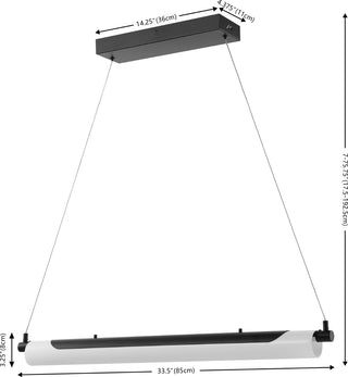 Safavieh Tyto PND4168A Black Lamp main image