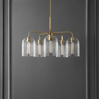 Safavieh Idelle PND4172A Brass Lamp Room Scene Off Feature