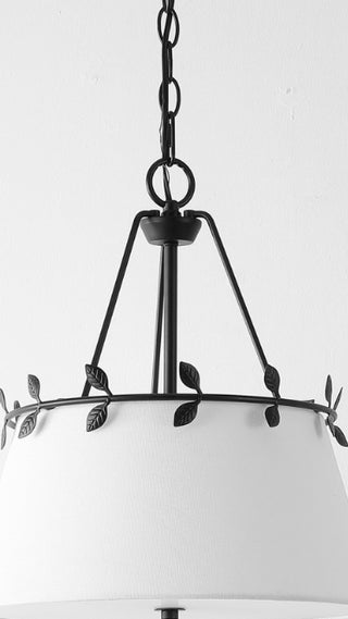 Safavieh Samora PND4176A White / Black Lamp Room Scene Off Feature