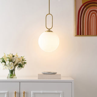 Safavieh Danva PND4178A Brass Lamp Room Scene On Feature