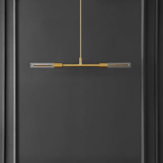 Safavieh Vasei PND4179A Brass / Clear Lamp Room Scene Off Feature