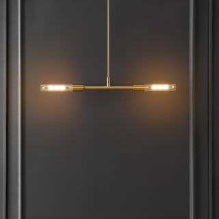 Safavieh Vasei PND4179A Brass / Clear Lamp Room Scene On Feature